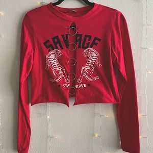 Savage Crop Top
